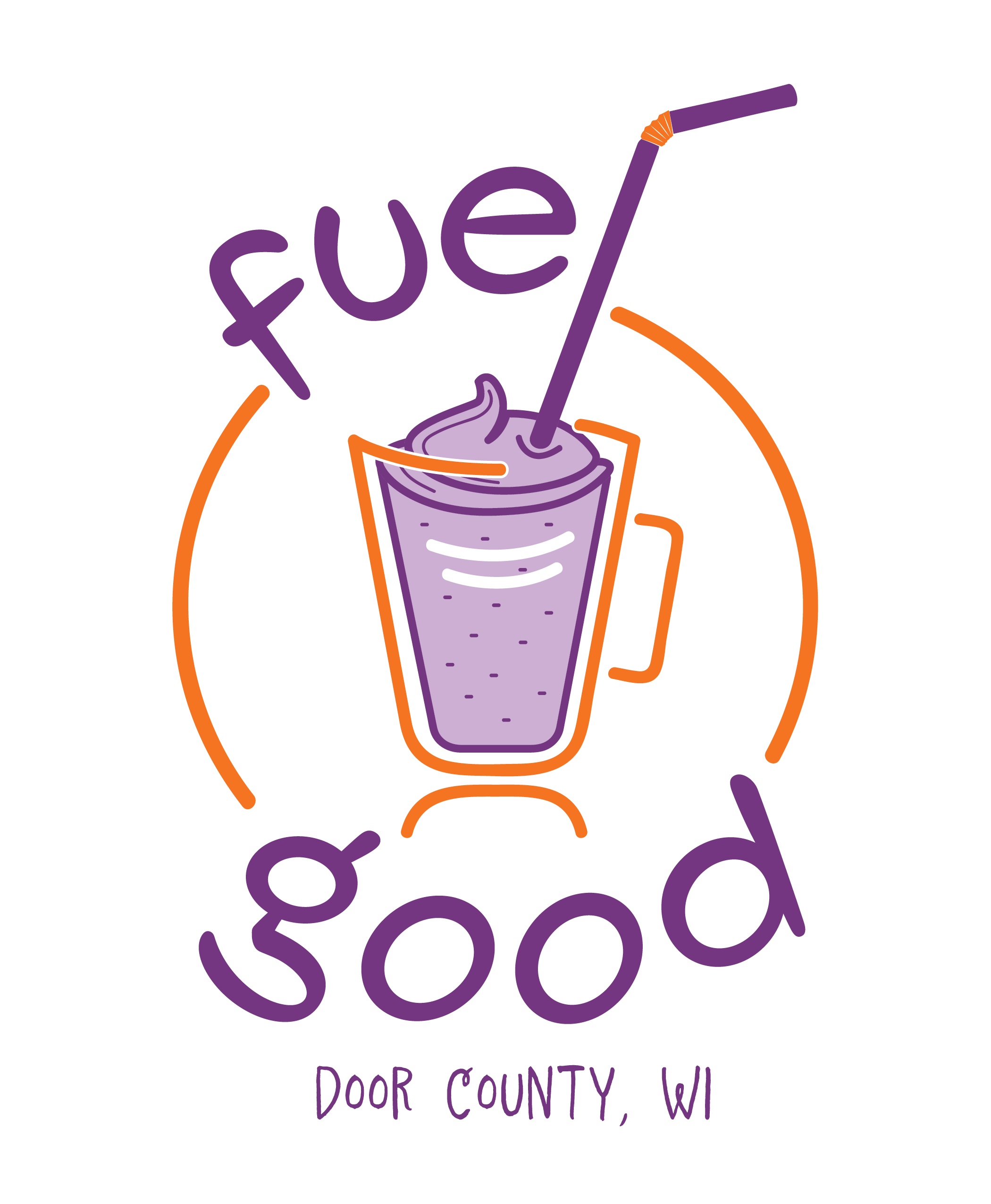 Fuel Good Logo - Organic Smoothies and Healthy Options in Door County, Wisconsin